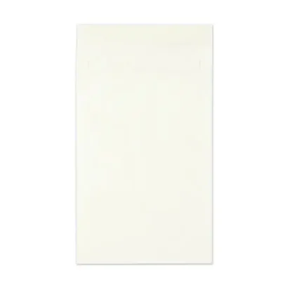 Survivor® Heavyweight 18lb Tyvek Open End Expansion Mailers, #15 1/2, Cheese Blade Flap, Redi-Strip Closure, 12 x 16, White, 100/Carton
