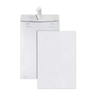 Survivor® Lightweight 14 lb Tyvek® Catalog Mailers, #15, 10 x 15, White, 100/Box