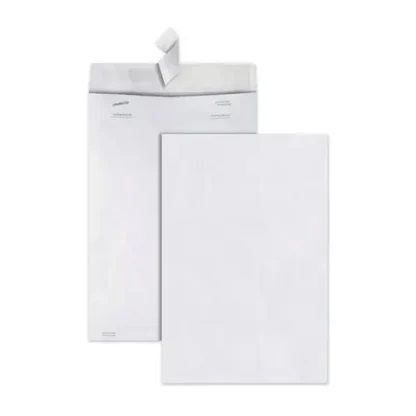 Survivor® Lightweight 14 lb Tyvek® Catalog Mailers, #15, 10 x 15, White, 100/Box