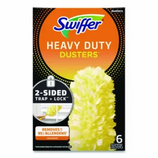 Swiffer® Heavy Duty Dusters Refill, Yellow, 6/Box
