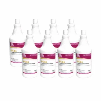 Theochem Laboratories PTC-85 Porcelain and Tile Cleaner, Pleasant Scent, 32 oz, 12 Bottles/Carton