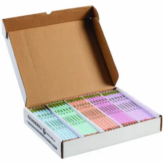 Ticonderoga® Pre-Sharpened Pencil, 2.2 mm, HB (#2), Black Lead, Pastel Assorted Barrel Colors, 150/Pack