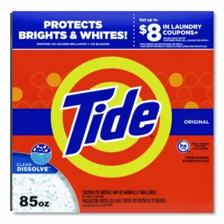Tide® HE Laundry Detergent, Original Scent, Powder, 85 oz, 3/Carton