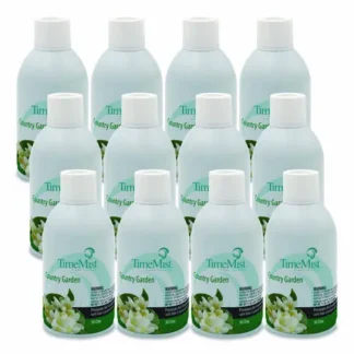 TimeMist® Premium Metered Air Freshener Refill, Country Garden, 7.1 oz Aerosol Spray, 12/Carton