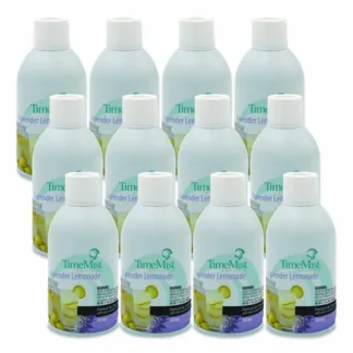 TimeMist® Premium Metered Air Freshener Refill, Lavender Lemonade, 7.1 oz Aerosol Spray, 12/Carton