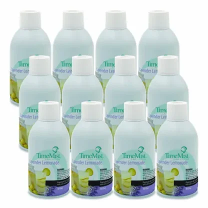 TimeMist® Premium Metered Air Freshener Refill, Lavender Lemonade, 7.1 oz Aerosol Spray, 12/Carton