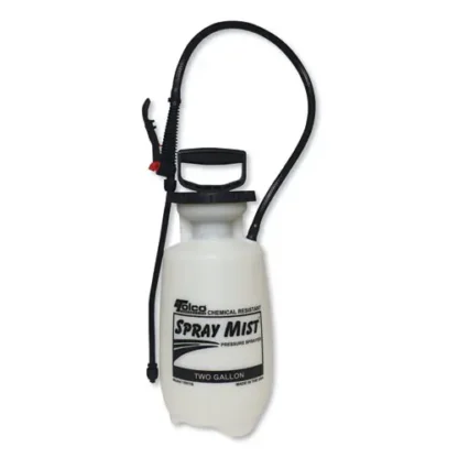 TOLCO® Chemical Resistant Tank Sprayer, 2 gal, 0.63" x 28" Hose, White