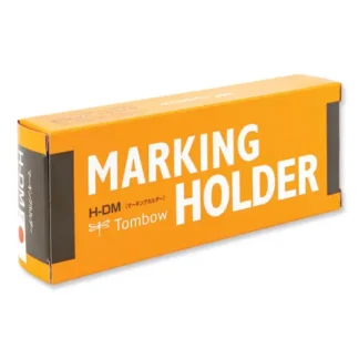 Tombow® Wax-Based Marking Pencil, 4.4 mm, Red Wax, Navy Blue Barrel, 10/Box