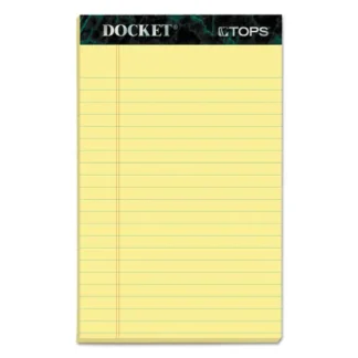 TOPS™ Docket Ruled Perforated Pads