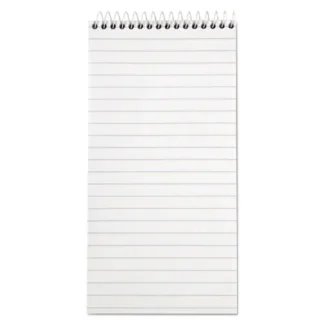TOPS™ Reporter's Notepad, Wide/Legal Rule, 70 White Sheets, 4 x 8 Inches, 12/Pack