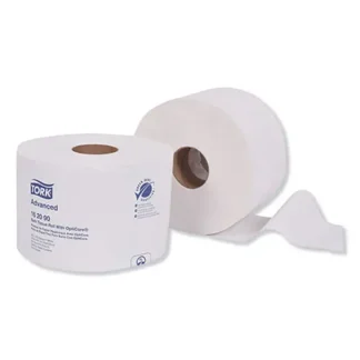 Tork® Advanced Bath Tissue Roll with OptiCore, Septic Safe, 2-Ply, White, 865 Sheets/Roll, 36/Carton