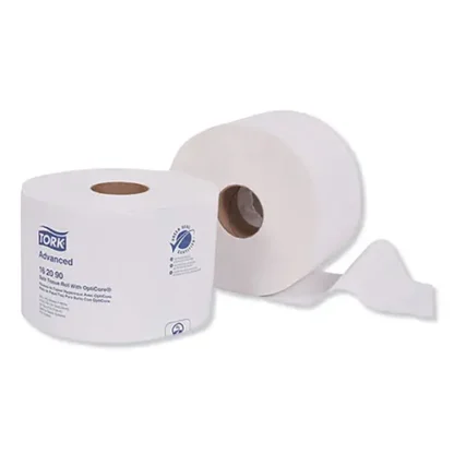 Tork® Advanced Bath Tissue Roll with OptiCore, Septic Safe, 2-Ply, White, 865 Sheets/Roll, 36/Carton