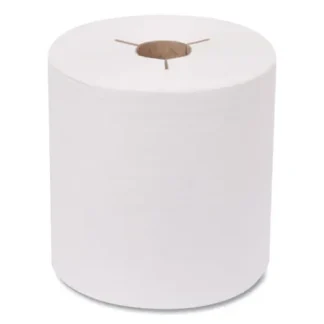 Tork® Advanced Hand Towel Roll, Notched, 1-Ply, 8" x 10", White, 6 Rolls/Carton