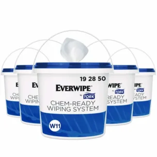 Tork® Chem-Ready Buckets, White, 5/Carton