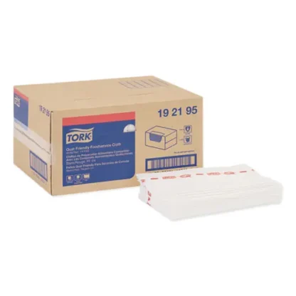 Tork® Foodservice Cloth, 13 x 21, White, 150/Carton