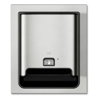 Tork® Image Design Matic Hand Towel Roll Dispenser with Intuition Sensor, Stainless Steel, In-Wall Recessed