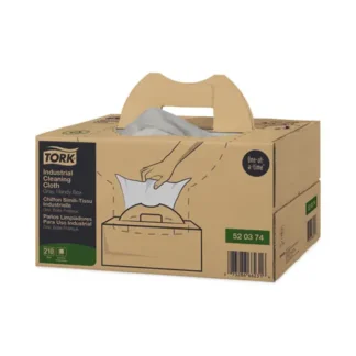 Tork® Industrial Cleaning Cloths, 1-Ply, 210 Wipes/Box
