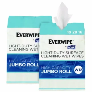 Tork® Light-Duty Surface Cleaning Wet Wipe, Unscented, White, 2,500 Sheets/Roll, 2 Rolls/Carton