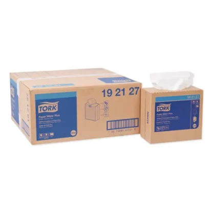 Tork® Multipurpose Paper Wiper, White, 100 Wipers/Box, 8 Boxes/Carton