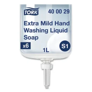 Tork® Premium Extra Mild Soap Refill, Unscented, 1 L, 6/Carton