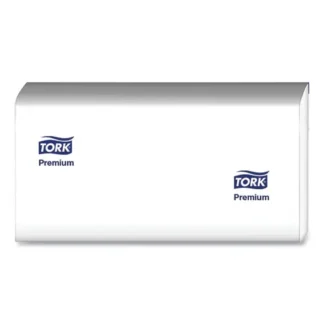 Tork® Premium Multifold Towel, 1-Ply, 9 x 9.5, White, 250/Pack, 12 Packs/Carton