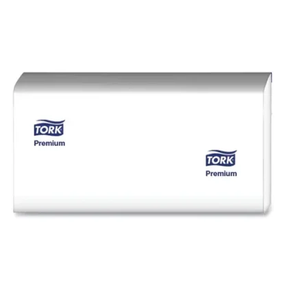 Tork® Premium Multifold Towel, 1-Ply, 9 x 9.5, White, 250/Pack, 12 Packs/Carton