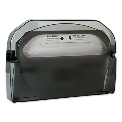 Tork® Toilet Seat Cover Dispenser, Smoke, 12/Carton