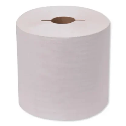 Tork® Universal Hand Towel Roll, Notched, Natural White, 960 Towels/Roll, 6 Rolls/Carton