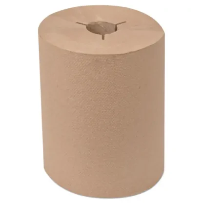 Tork® Universal Hand Towel Roll, Notched, 1-Ply, Natural, 8" x 550 ft, 6 Rolls/Carton (Extended Delivery Time)