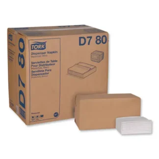 Tork® Universal Masterfold Dispenser Napkins, 1-Ply, 6000/Carton