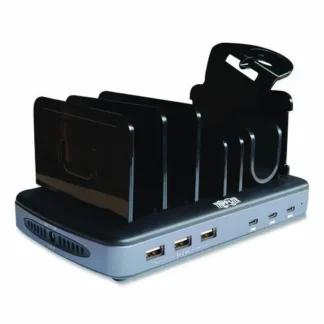 Tripp Lite by Eaton 120W Multi-Device Charging Station with Storage, 6 Devices