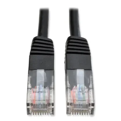 Tripp Lite by Eaton CAT5e 350 MHz Molded Patch Cable, 7 ft, Black