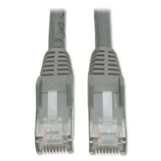 Tripp Lite by Eaton CAT6 Gigabit Snagless Molded Patch Cable, 50 ft, Gray