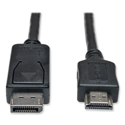 Tripp Lite by Eaton DisplayPort to HDMI Cable Adapter, 10 ft, Black