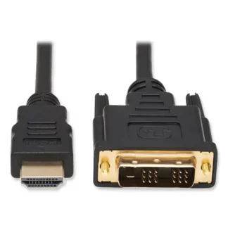 Tripp Lite by Eaton HDMI to DVI-D Cable, Digital Monitor Adapter Cable (M/M), 6 ft, Black
