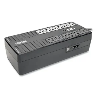 Tripp Lite by Eaton Internet Office Ultra-Compact Desktop Standby UPS, 12 Outlets, 900 VA, 420 J