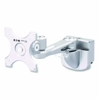 Tripp Lite by Eaton Single-Extension Monitor Mount for Slat Wall System, Silver, Supports 22 lb, Fits 13"-32" Displays