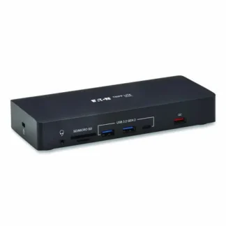 Tripp Lite by Eaton Triple Display USB-C Dock, Displayport/HDMI/RJ45/USB/VGA, Black