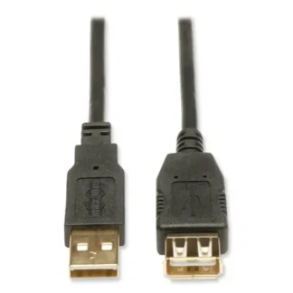 Tripp Lite by Eaton USB 2.0 A Extension Cable, 6 ft, Black