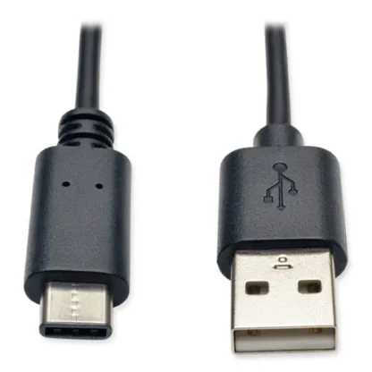 Tripp Lite by Eaton USB 2.0 Cable, USB Type-A to USB Type-C (USB-C), 6 ft, Black