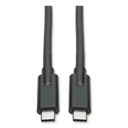 Tripp Lite by Eaton USB 3.1 Gen 1 USB Type-C to USB Type-C Cable, 5A, 6 ft, Black