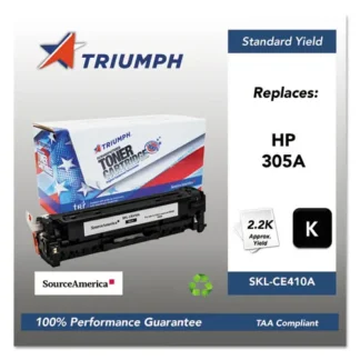 Triumph™ 751000NSH1283 Remanufactured CE410A (305A) Toner, Black, 2,200 Page Yield