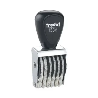 Trodat® Rubber Numberer, Conventional, Type Size 2, Eight Bands