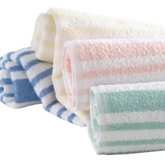 Tropical Stripe Cam Pool Towel