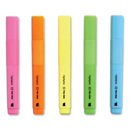 TRU RED™ Chisel Tip Highlighter
