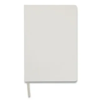 TRU RED™ Flexible-Cover Business Journal, Quadrille Rule, Gray Cover, 8" x 5.5", 96 Sheets, 1 Subject