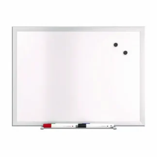 TRU RED™ Magnetic Steel Dry Erase Board