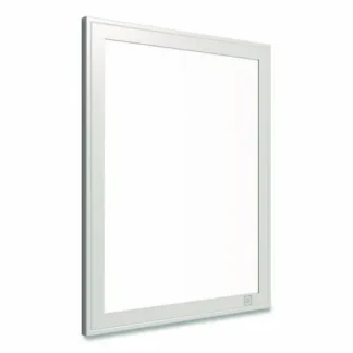 TRU RED™ Mini Melamine Dry Erase Board, 8.5" x 11", White Surface, Aluminum Frame