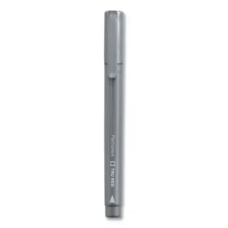 TRU RED™ Permanent Marker, Pen-Style, Extra-Fine Needle Tip, Black, 36/Pack