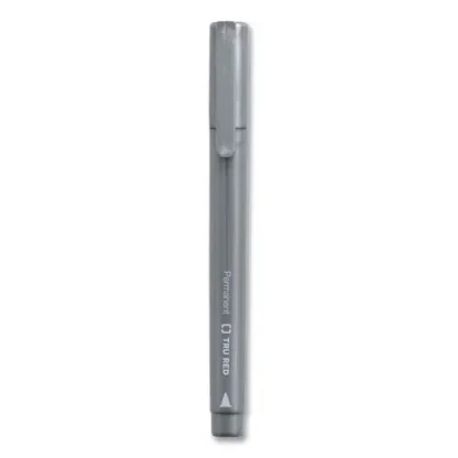 TRU RED™ Permanent Marker, Pen-Style, Extra-Fine Needle Tip, Black, 36/Pack